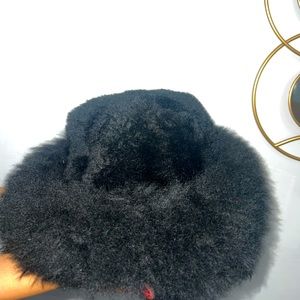 Faux fur winter hat